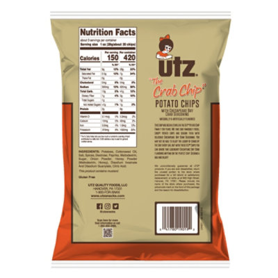 .75 Oz Utz Crab Chip Chips - 2.75 OZ - Image 6