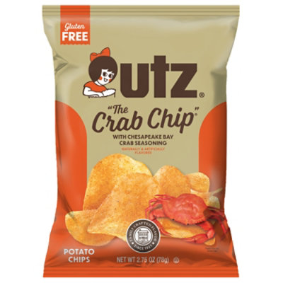 .75 Oz Utz Crab Chip Chips - 2.75 OZ - Image 2