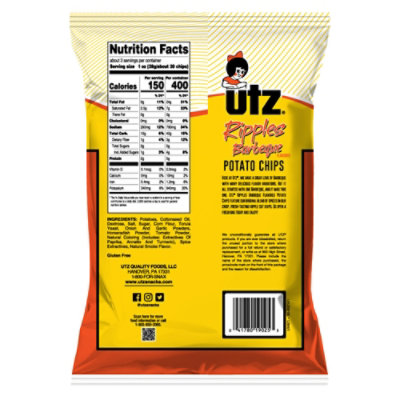 Utz Bbq Ripple Chip - 2.75 OZ - Image 6