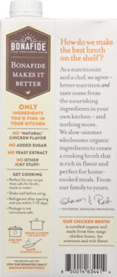 Bonafide Chicken Broth No Salt Organic - 32 FZ - Image 7