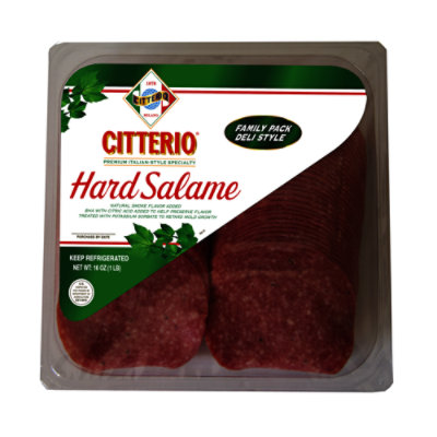 Citterio Hard Salame - 16 OZ - Image 1