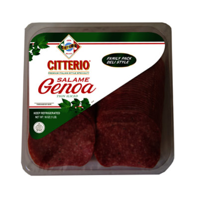 Citterio Genoa Salame - 16 OZ - Image 1