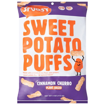 Spudsy Sweet Potato Puffs Crunchy Cinnamon - 4 OZ - Image 3