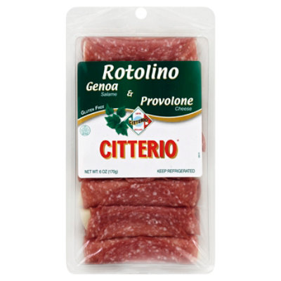 Citterio All Natural Genoa Provolone Rotolino - 6 OZ - Image 1