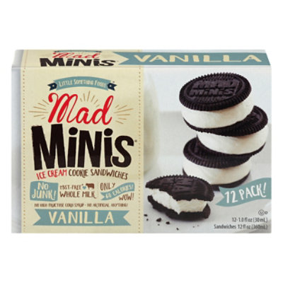 Mad Minis Vanilla Sandwiches - 12 FZ - Image 3