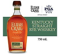 Elijah Craig Straight Rye Whiskey - 750 ML