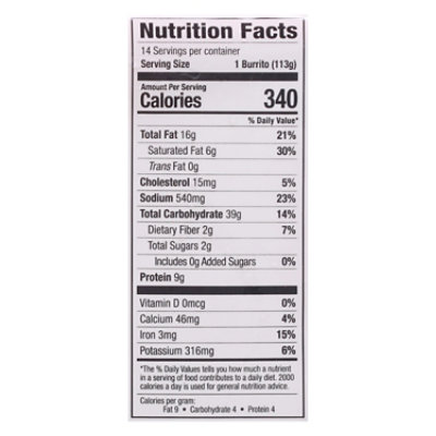 Tinas 14ct Red Hot Beef Burritos - 56 OZ - Image 4