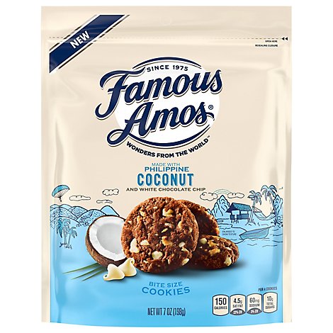 Famous Amos Coconut Cookies - 7 OZ