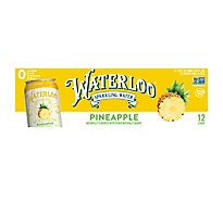 Waterloo Pineapple Sparkling Water - 12-12FZ