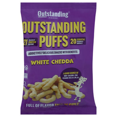 Pig Out Takeout Puffs- White Chedda - 3.0 OZ - Image 3