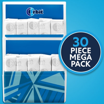 Orbit Peppermint Mega Pack 30 Piece - 2.011 OZ - Image 2