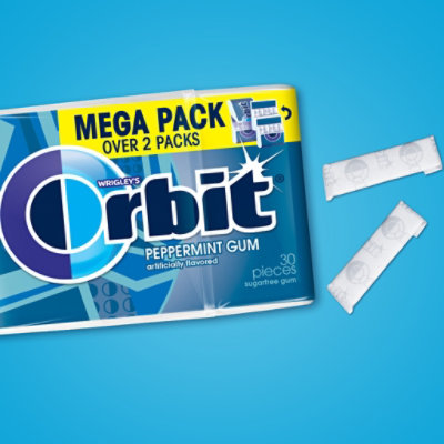 Orbit Peppermint Mega Pack 30 Piece - 2.011 OZ - Image 3