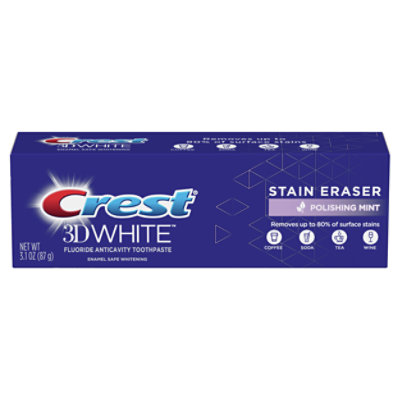 Crest Tp 3dw Stain Eraser Fresh Mint - 3.1 OZ