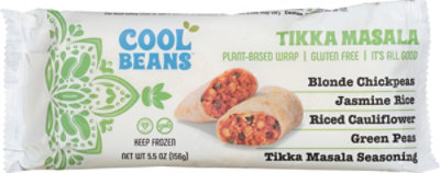 Cool Beans Tikka Masala Wrap Plant Based - 5.5 OZ - Image 2