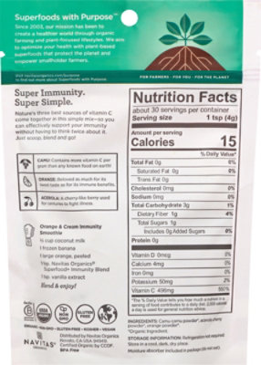 Navitas Superfood Immunity Blend - 4.2 OZ - Image 6