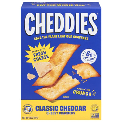 Cheddies Original Cheddar Crackers Baked - 4.2 Oz - Image 3