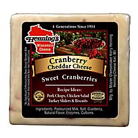 Hennings Cheddar Cranberry Cheese - 5.6 OZ - Image 1