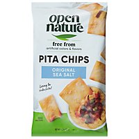 Open Nature Pita Chips Original With Sea Salt - 7.3 OZ - Image 3