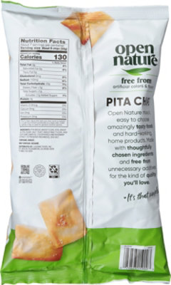 Open Nature Pita Chips Original With Sea Salt - 7.3 OZ - Image 6