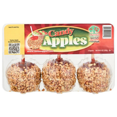 Tastee Cndy Apple W/nuts 3 Ct - 9 OZ - Image 3