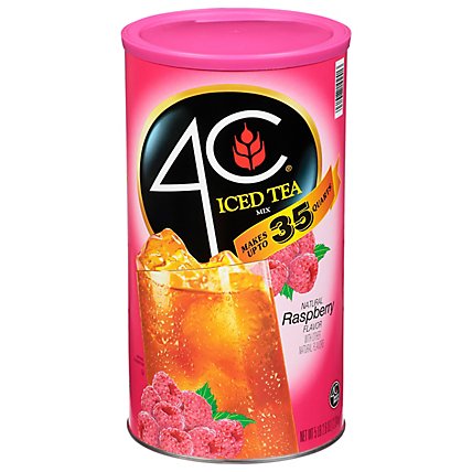 35 Qt Raspberry Iced Tea Mix - 82.6 OZ - Image 1
