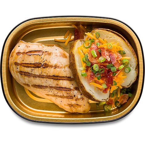 ReadyMeals Grilled Chicken & Loaded Baked Potato - EA