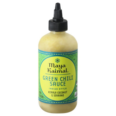 Maya Kaimal Green Chili Sauce - 9.5 OZ