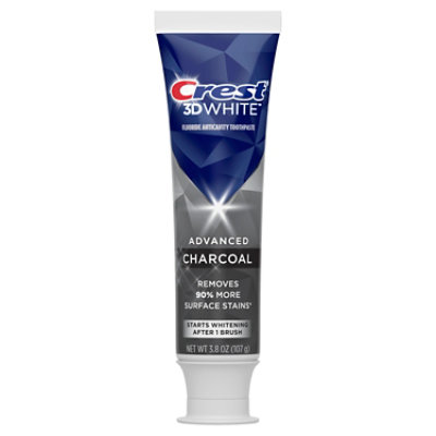 Crest 3d Whte Charcoal Whtnng Toothpaste - 2-3.8 OZ - Image 6
