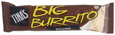 Tina's Beef & Bean Big Burrito - 10 OZ - Image 1