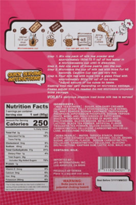 J-Basket Asian Instant Black Tea Boba Kit - 10 Oz - Image 6