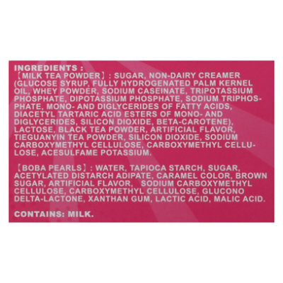 J-Basket Asian Instant Black Tea Boba Kit - 10 Oz - Image 5