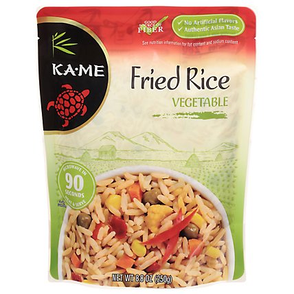 KA-ME Vegetable Fried Rice - 8.8 Oz - Image 3