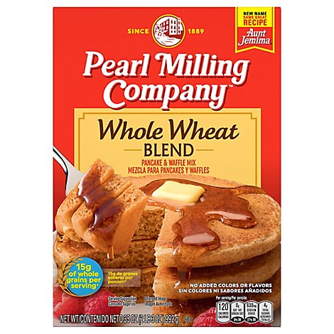Pearl Milling Company Whole Wheat Blend Pancake & Waffle Mix - 35 OZ