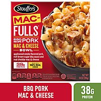Stouffers Mac-fulls Bbq Pork Mac And Cheese Bowl Frozen Entree - 14 OZ - Image 2