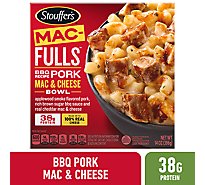 Stouffers Mac-fulls Bbq Pork Mac And Cheese Bowl Frozen Entree - 14 OZ