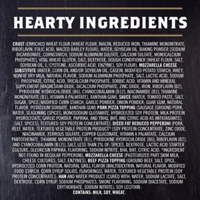 Banquet Mega Double Stuffed Four Meat Frozen Pizza Slices - 2-13.3 Oz - Image 5