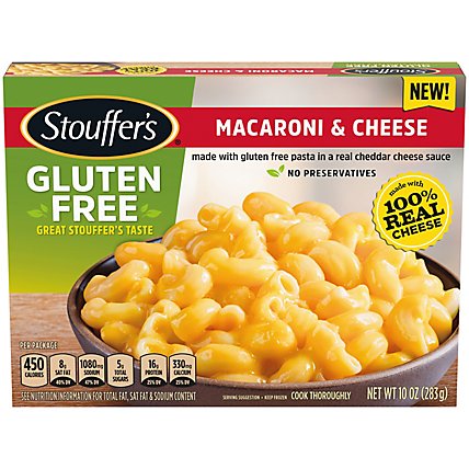 Stouffers Gluten Free Macaroni And Cheese Frozen Entree - 10 OZ - Image 2