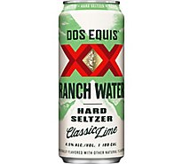 Dos Equis Ranch Water Hard Seltzer Classic Lime Can - 24 FZ