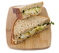 Haggen Homestyle Egg Salad On Wheat Sandwich - Made Right Here Always Fresh - Each