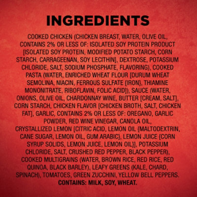 Healthy Choice Max Bowl Lemon Herb Chicken Frozen Meal - 13.75 Oz - Image 5