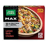 Healthy Choice Max Bowl Lemon Herb Chicken Frozen Meal - 13.7 OZ