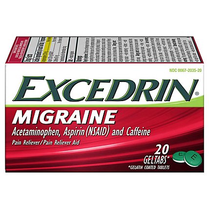 Excedrin Migraine Geltabs - 20 CT - Image 3