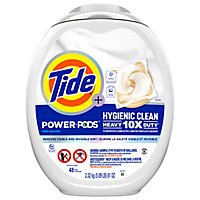 Tide PODS Hygienic Clean Laundry Detergent Pacs Unscented - 48 Count - Image 3