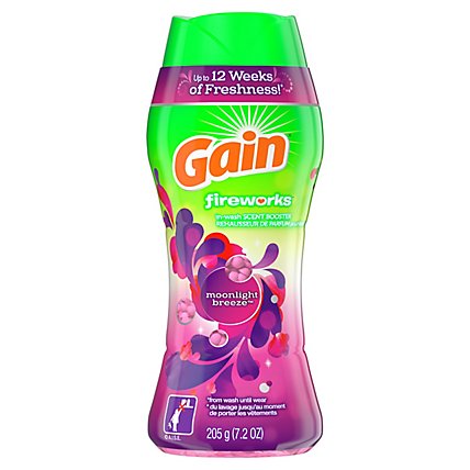 Gain Fireworks In-Wash Scent Booster Beads Moonlight Breeze - 7.2 Oz - Image 1