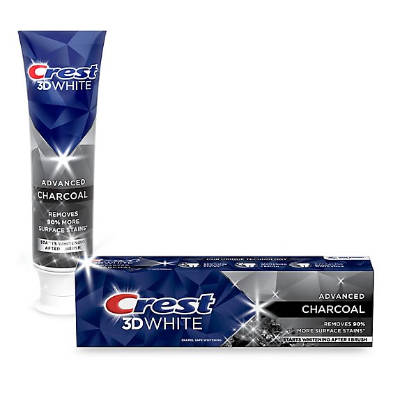 Crest 3d White Tthpst Charcoal - 3.8 OZ