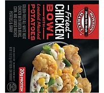 Golden-fried All-white Meat Chicken With Mashed Potatoes And Gravy - 11 OZ