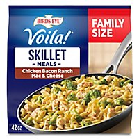 Birds Eye Voila Family Size Chicken Bacon Ranch Mac And Cheese Skillet Frozen Meal - 42 Oz - Image 2