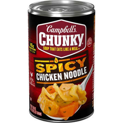 Campbell's Chunky Spicy Chicken Noodle Soup - 18.6 Oz - Image 1