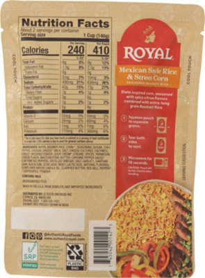 Royal Mexican Street Ready To Heat Corn - 8.5 OZ - Image 6