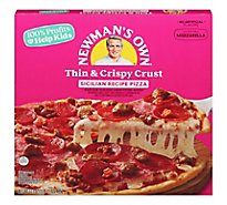 Newmans Own Sicilian Recipe Thin & Crispy Pizza - 17.1 OZ